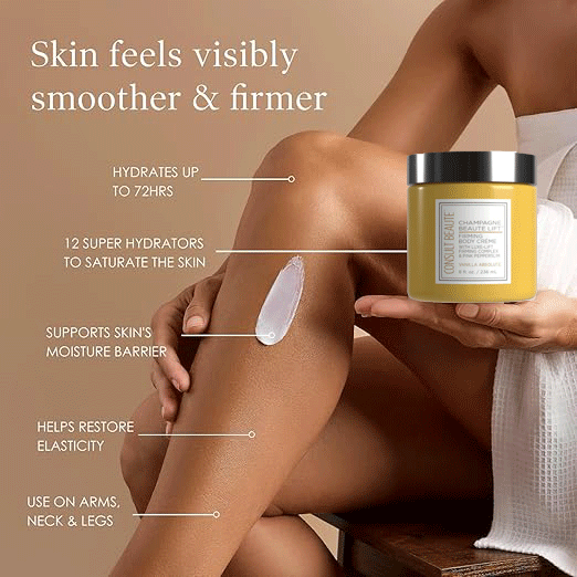 š„Last Day Discount 49% Off Champagne Beaute Lift Firming Body Cream