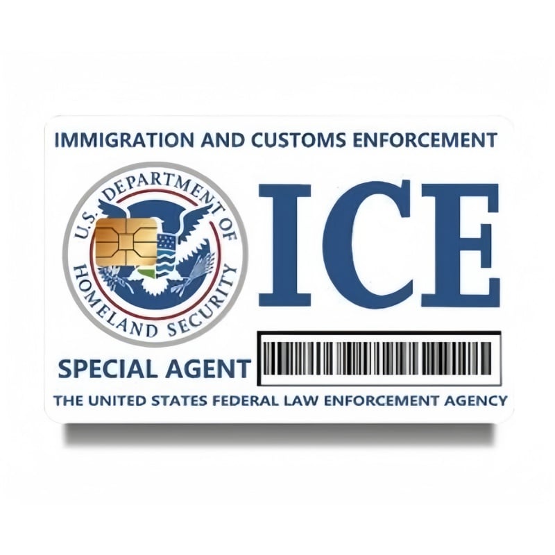 🕵️♂️ Secret Agent Card Skins Kit: FBI/ICE Designs • Cosplay & Gift Stickers