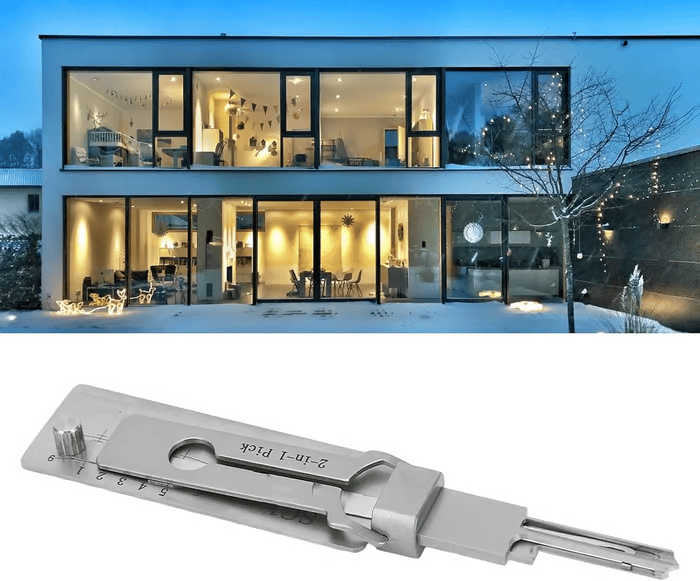 ⚒️Stainless Steel Master Key Decoder