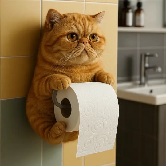🔥LAST DAY SALE 49% OFF🐾Cat Paper Holder