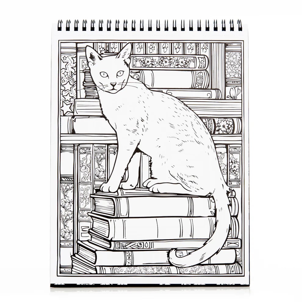 🔥LAST DAY 49% OFF - 👻🌃Waiting for the Night Coloring Book(✨Hardcover)