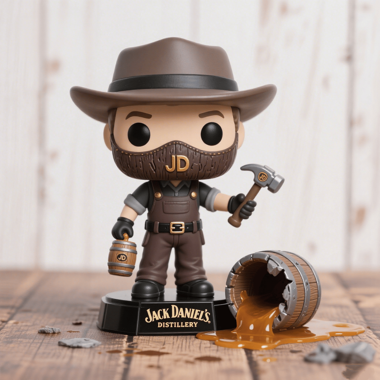 Jack Daniel's cool beer cowboy POP style!