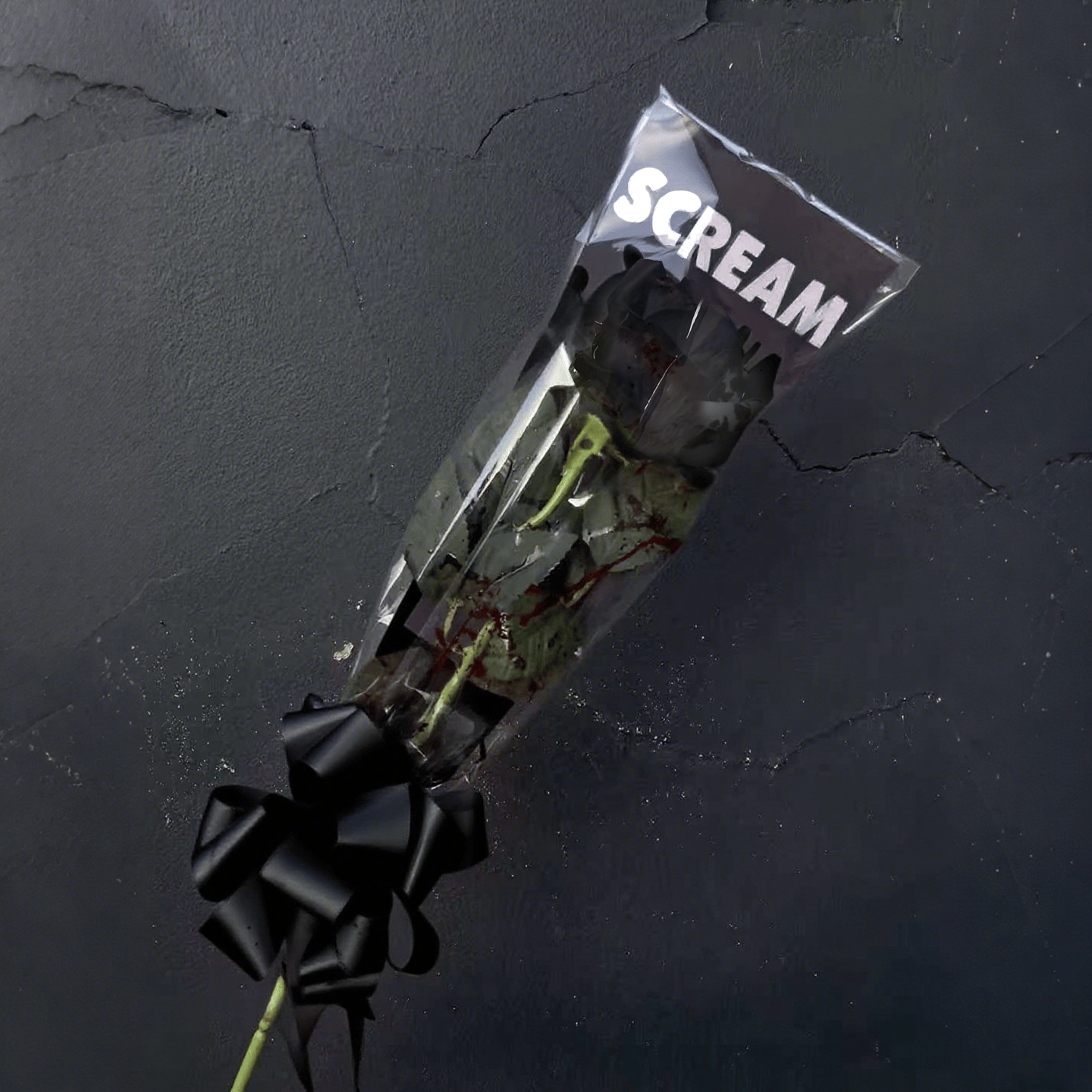 🔥LAST DAY 50% OFF - 🩸🌹SCREAM Rose Bouquet – Halloween Horror Blooms💀🎀