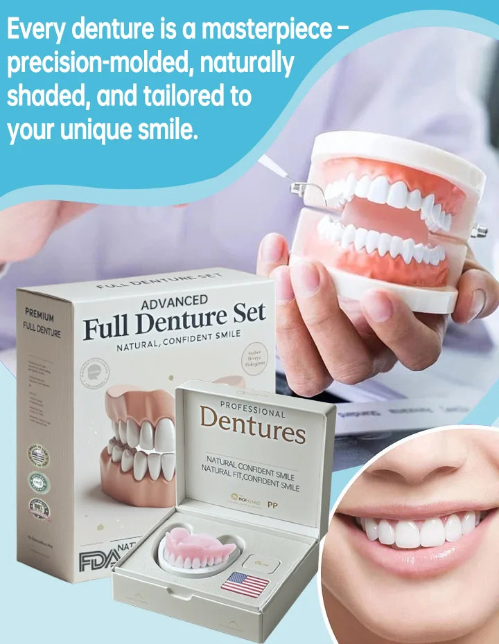 LOVILDSā¢š¦·Advanced Customized Full Denture Set𦷠(ā°Limited time discount last 30 minutesā°)