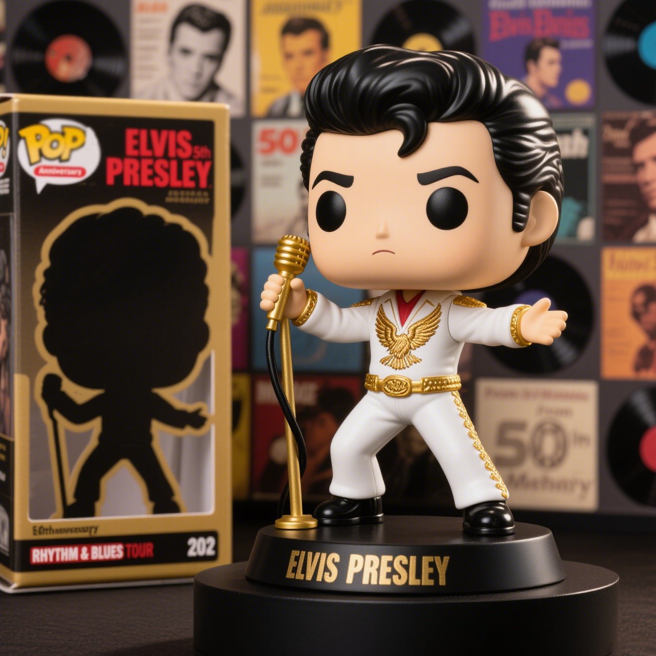 The King Rock Roll Elvis - Collector’s Pop