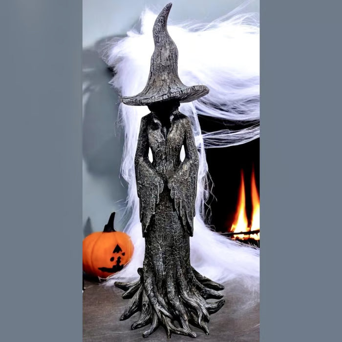 🔥LAST DAY 49% OFF - ❤️🔥🧙♀️Hand-Painted Enchanting Witch Statue: The Guardian of Your Home (✨Same as in the video)