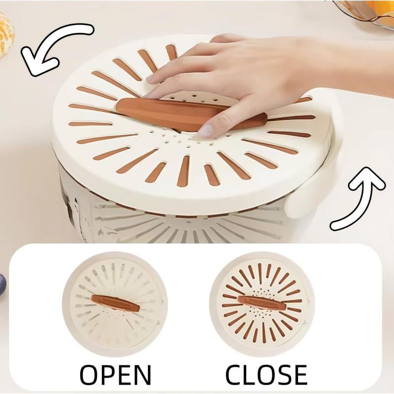 Multipurpose Drain Basket - Kitchen Utensil Basket Salad Basket