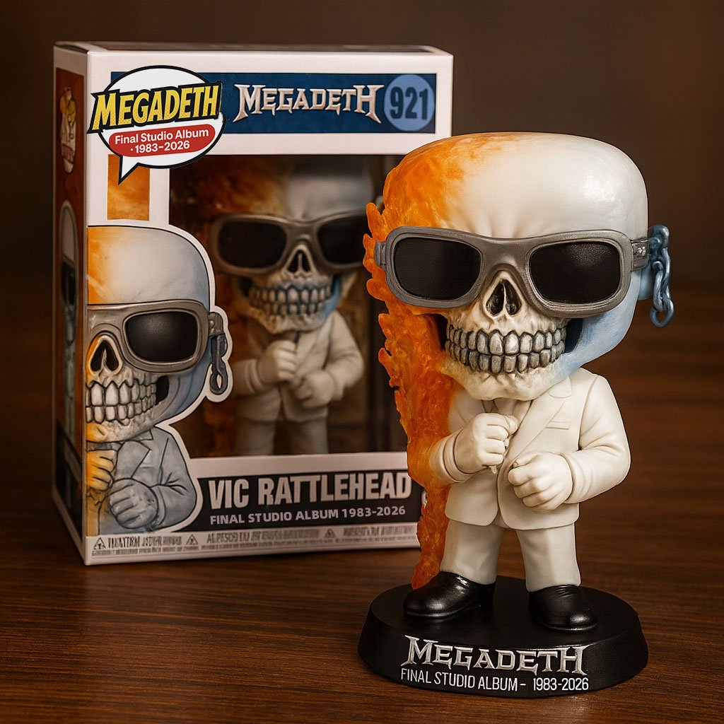 Megadeth • Vic Rattlehead Final Album Edition Pop