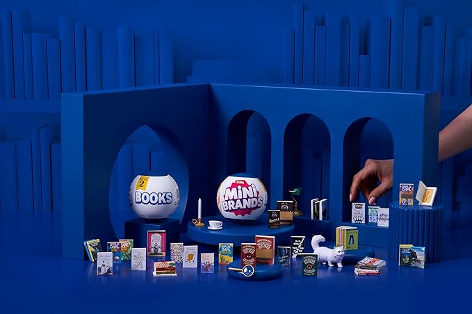 🔥LAST DAY 49% OFF - 🥚📚Mini Brands Mini Books - Series 2 Capsule by ZURU