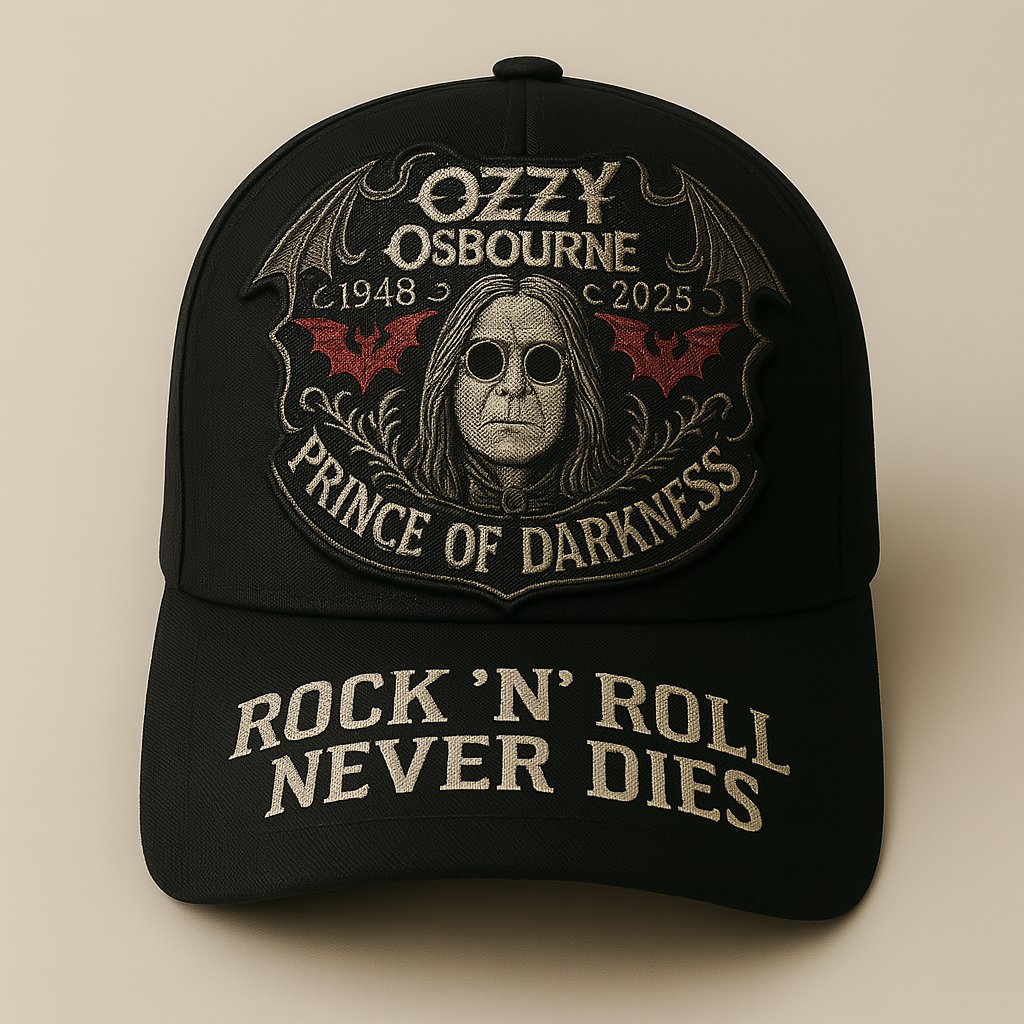 š§¢ Ozzy Osbourne āPrince of Darknessā Hat
