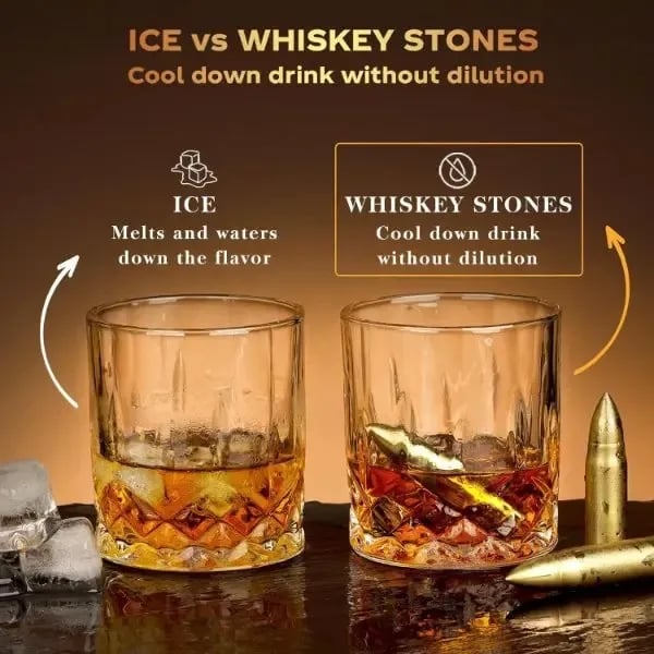🔥Hot Sale 49% OFF - Whiskey Stones Set