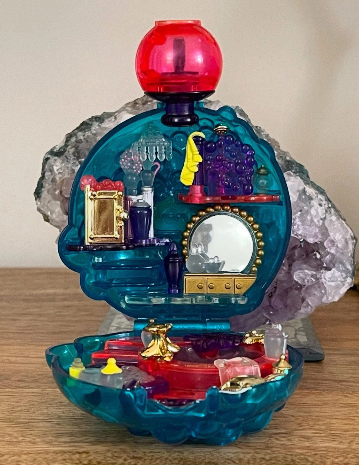 Rare Vintage Bluebird 1996 Polly Pocket Bubbly Bath PlaysetšLimited Stock!