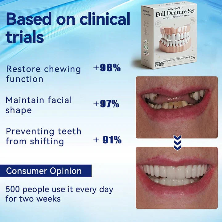 LOVILDSā¢š¦·Advanced Customized Full Denture Set𦷠(ā°Limited time discount last 30 minutesā°)