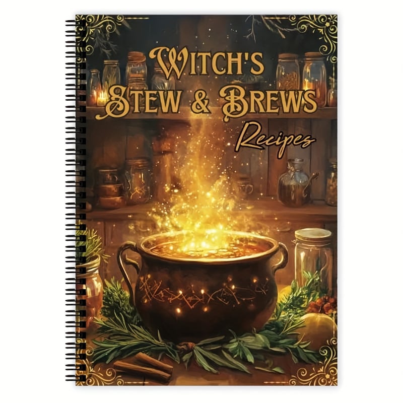 🔥Last Day 49% OFF - 🧙♀️🍲WITCH'S STEW & BREWS Decipes:50 Enchanted Recipes for Body and Soul💫