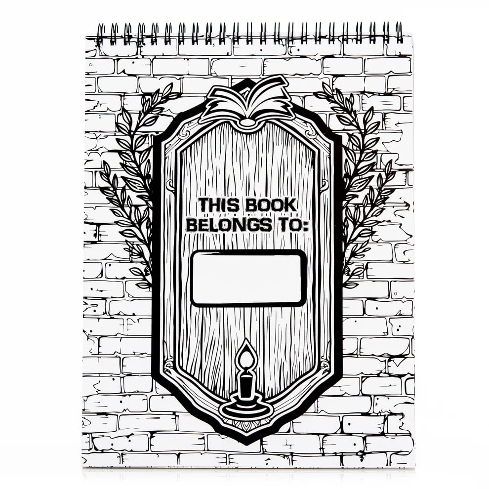 🔥LAST DAY 49% OFF - 👻🌃Waiting for the Night Coloring Book(✨Hardcover)