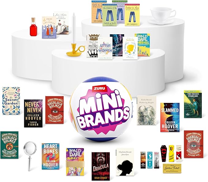 🔥LAST DAY 49% OFF - 🥚📚Mini Brands Mini Books - Series 2 Capsule by ZURU
