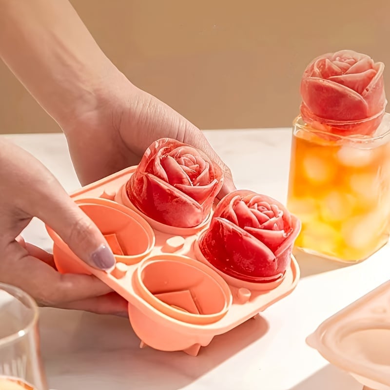 ๐ Rose Shaped Ice Mold ๐น๐ง