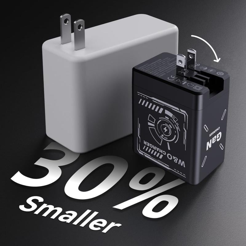 ⏳ 2025 Deal! 120W GaN Super Fast Charger with 3-in-1 Cables!