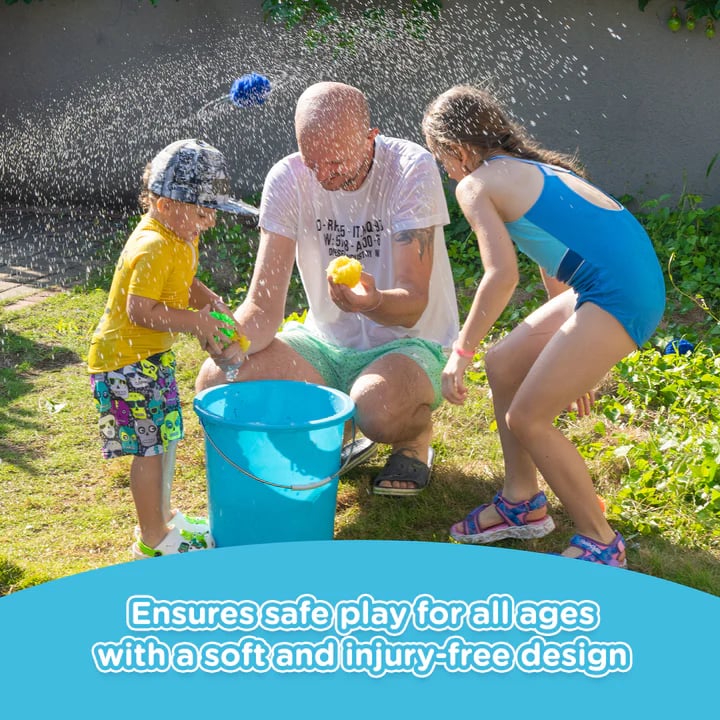 💦 Make Every Splash Count ✨ Reusable Water Sponge Balls – For Endless, Mess-Free Summer Fun! 🌊