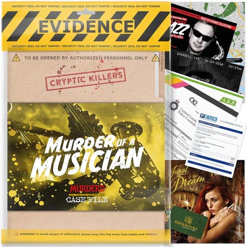 🔥LAST DAY 49% OFF-🕵️♂️Cryptic Killers Unsolved Murder Mystery Game - Cold Case File Investigation
