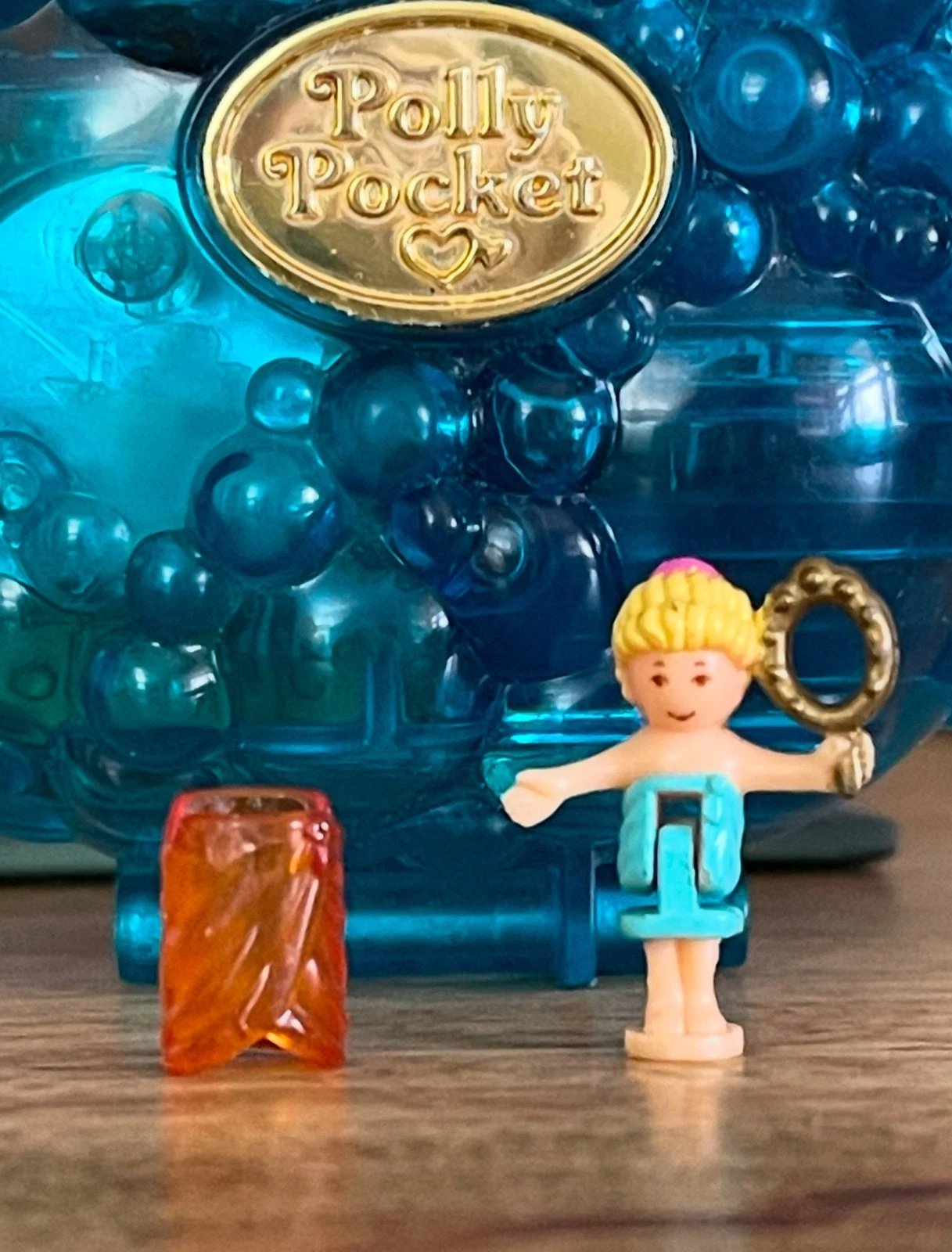 Rare Vintage Bluebird 1996 Polly Pocket Bubbly Bath PlaysetšLimited Stock!