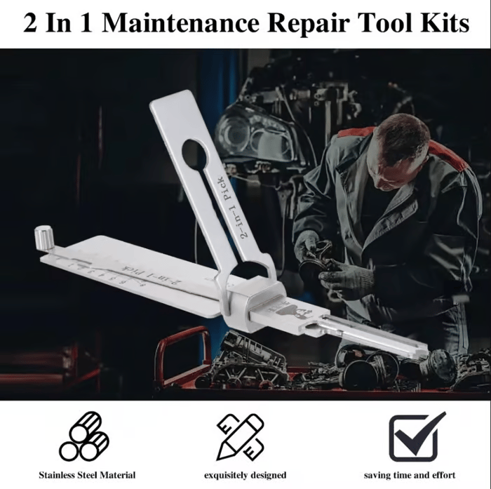 ⚒️Stainless Steel Master Key Decoder