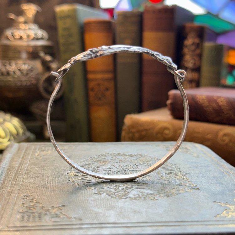 🔥LAST DAY 50% OFF✨Handmade Sterling Spoon Bangle - Made From Authentic Silver-Plated, Vintage Silverware