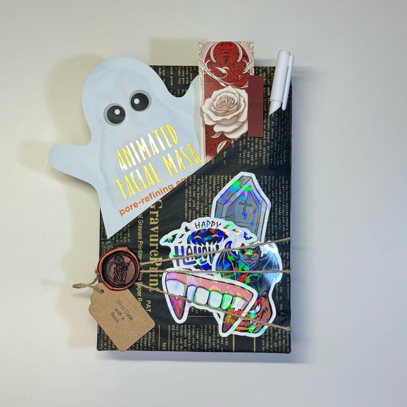 🔥LAST DAY 50% OFF - 📚🎃Halloween Blind Date with a Book (🎁Bookish Gifts)