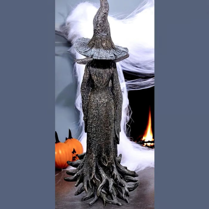 🔥LAST DAY 49% OFF - ❤️🔥🧙♀️Hand-Painted Enchanting Witch Statue: The Guardian of Your Home (✨Same as in the video)