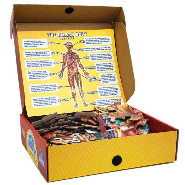 Kid's 100 Piece Human Body Floor Puzzle