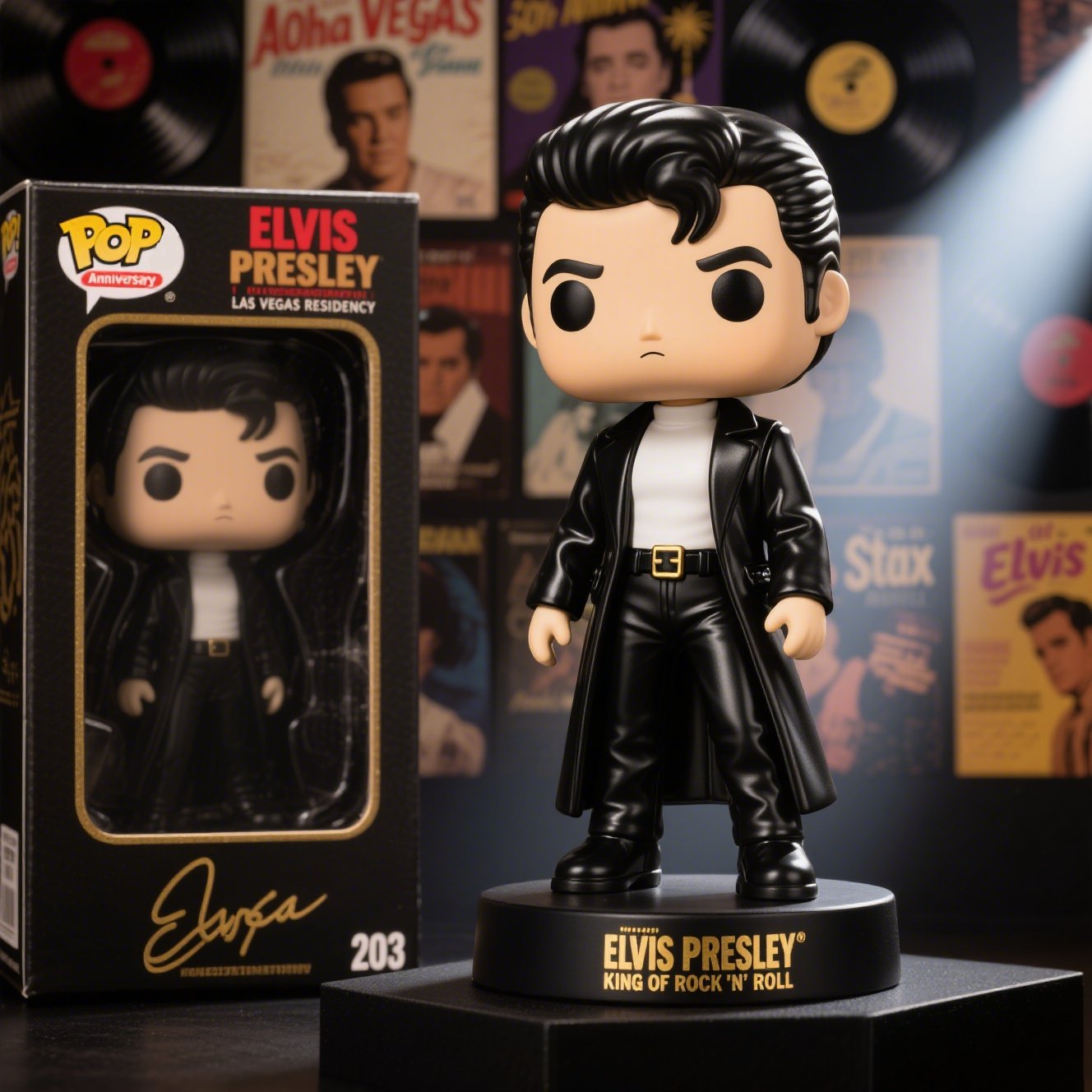 The King Rock Roll Elvis - Collector’s Pop