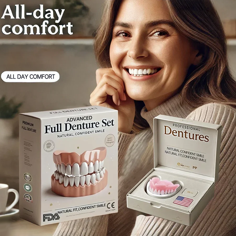 LOVILDSā¢š¦·Advanced Customized Full Denture Set𦷠(ā°Limited time discount last 30 minutesā°)