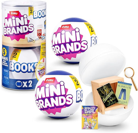 🔥LAST DAY 49% OFF - 🥚📚Mini Brands Mini Books - Series 2 Capsule by ZURU