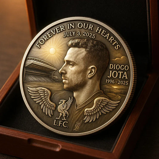 Diogo Jota Memorial Coin – Forever in Our Hearts (1996–2025)