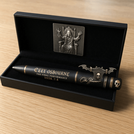 🔥LAST DAY 49% OFF🔥- Ozzy Osbourne Commemorative Pen | The Final Note
