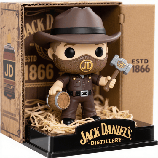 Jack Daniel's cool beer cowboy POP style!