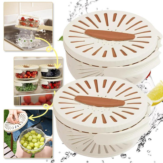 Multipurpose Drain Basket - Kitchen Utensil Basket Salad Basket