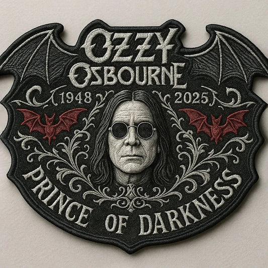 Ozzy Osbourne 1948–2025 Memorial Patch
