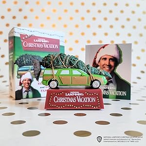 🔥Last Day Sale 49% OFF- Christmas Vacation: Station Wagon and Griswold Family Tree: With sound! (RP Minis) 🎄