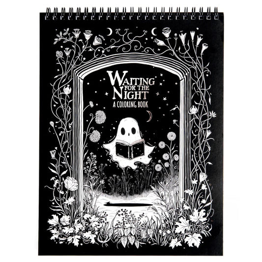 🔥LAST DAY 49% OFF - 👻🌃Waiting for the Night Coloring Book(✨Hardcover)