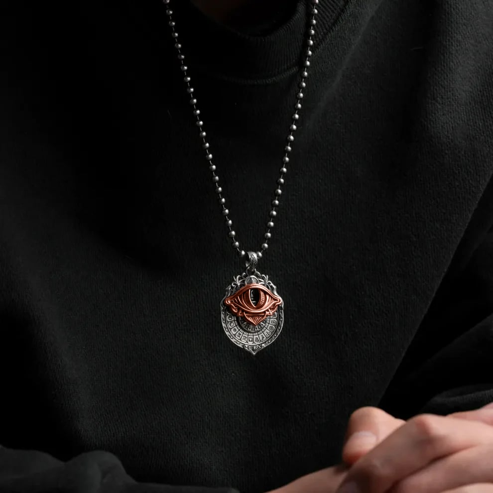 🔥This Week 🏆Flash Sale⚡ 50K+ SOLD!👁️‍🗨️Handmade Tarot Vision Pendant: Connect to Cosmic Wisdom Anytime(Cheat Sheet Included)