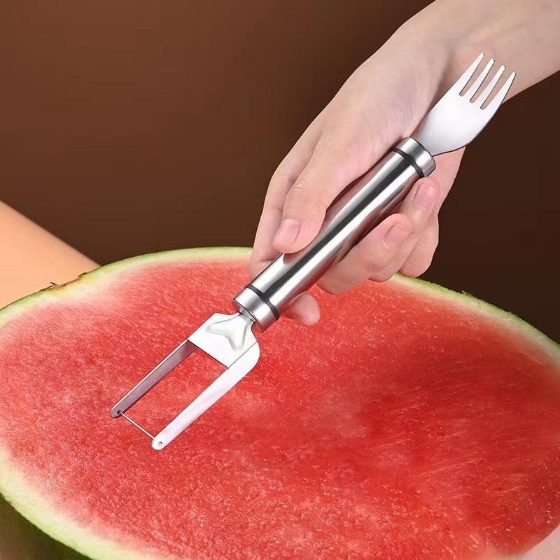 🔥LAST DAY ONLY 49% OFF-Watermelon Fork Slicer Cutter Slicer Tool