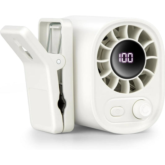 🔥Hot Sale 49% OFF✨ Car Clip On Fan with LED Display