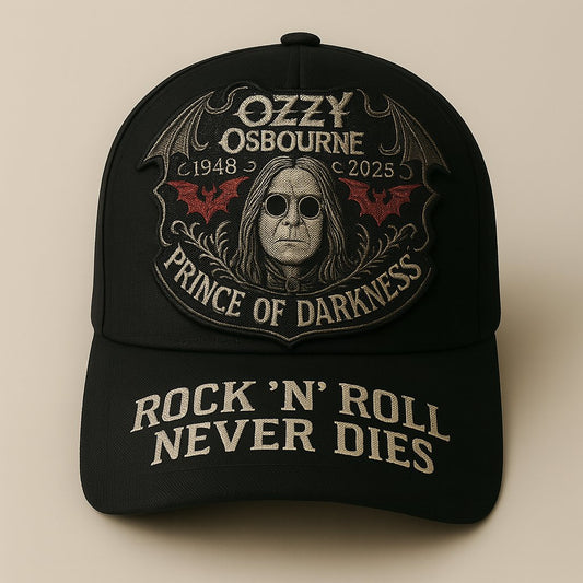 🧢 Ozzy Osbourne “Prince of Darkness” Hat