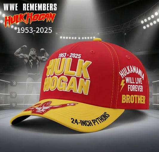 🔥Last Day 50% OFF -💪HULK HOGAN 1953–2025 Memorial Edition Cap
