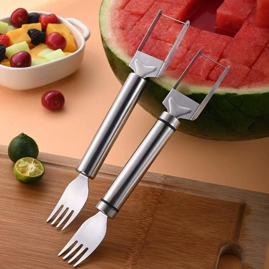 🔥LAST DAY ONLY 49% OFF-Watermelon Fork Slicer Cutter Slicer Tool