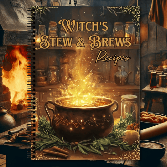 🔥Last Day 49% OFF - 🧙‍♀️🍲WITCH'S STEW & BREWS Decipes:50 Enchanted Recipes for Body and Soul💫