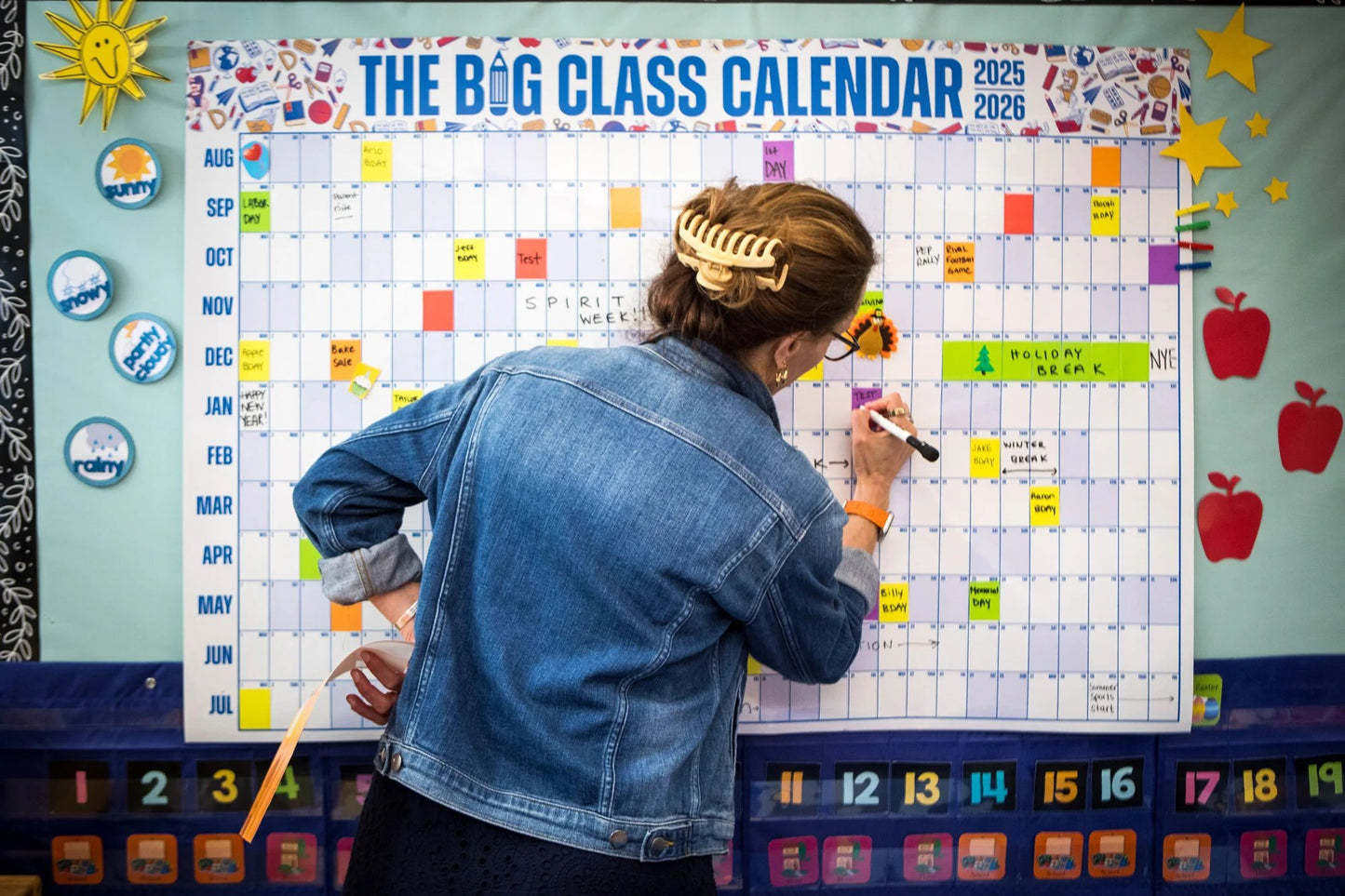 🎁Last Day Promotion 49% OFF🔥The Big Class Academic Calendar (August 2025 to July 2026)