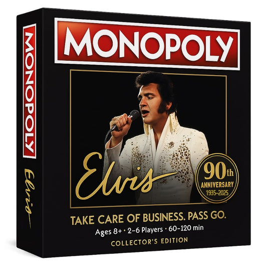 🎤 The King of Rock ’n’ Roll 90th Anniversary Monopoly