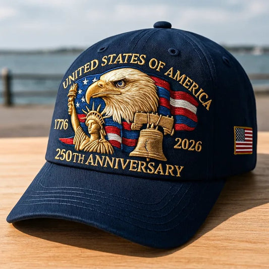 Eagle & Liberty – United States 250th Anniversary Hat